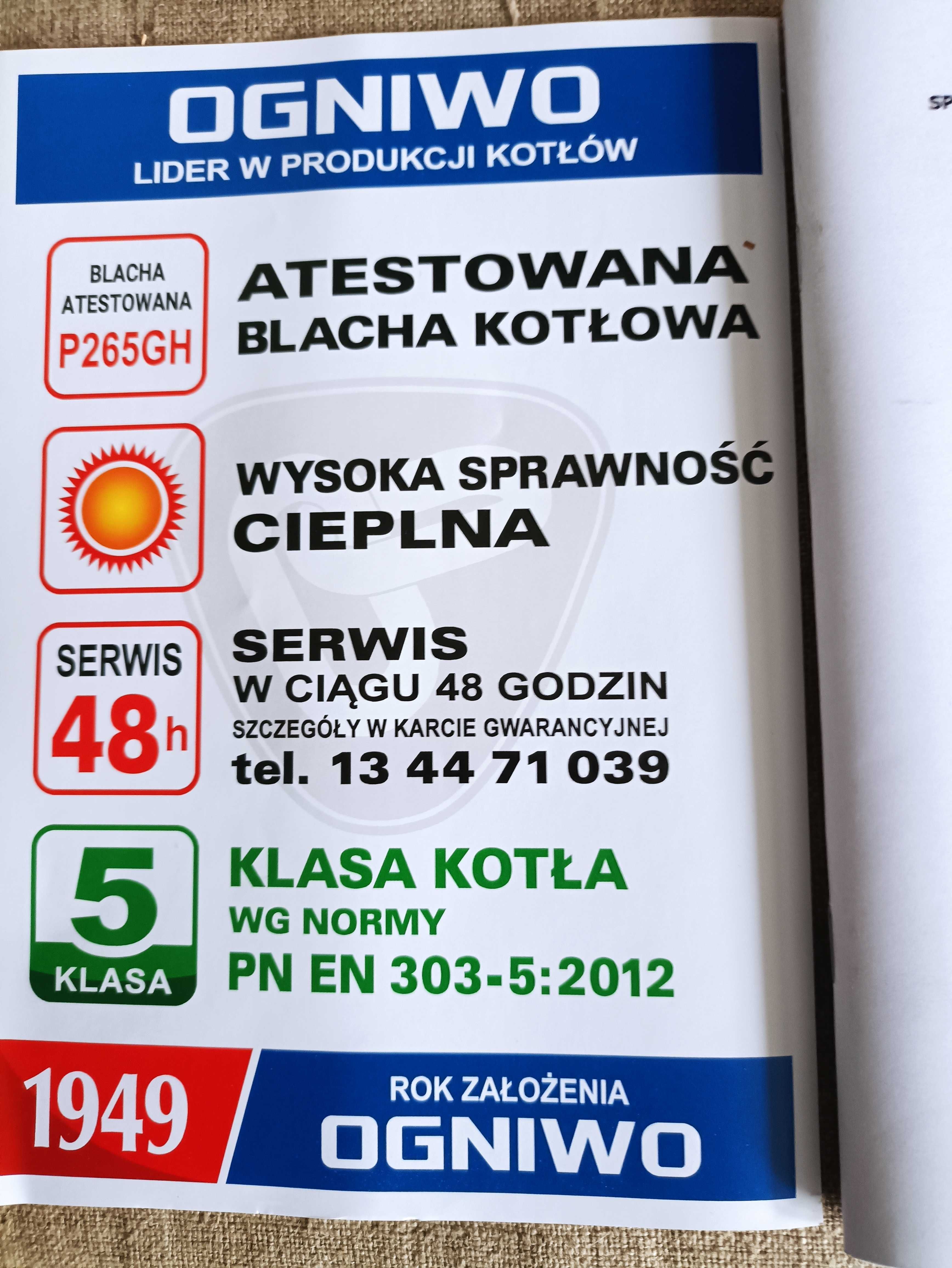 Nowy Piec CO Classic DS18