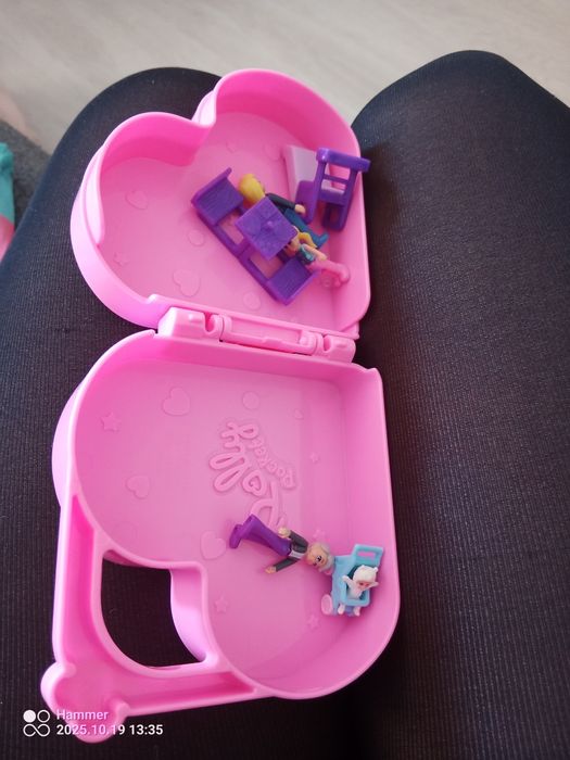 Polly pocket matel serduszko