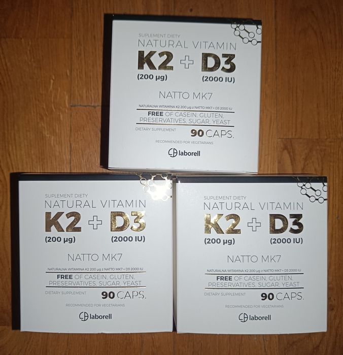 WITAMINA K2 200mg + D3 2000j.m.  270 kaps - 11.2025