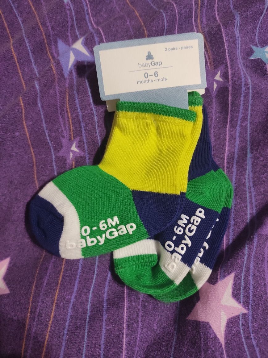 Носки 0-6 мес babyGap и колготки