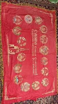 Флаг СССР с бахромой