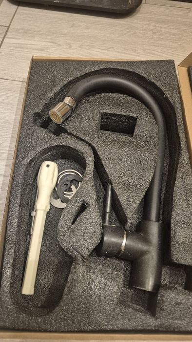 Bateria kuchenna czarna