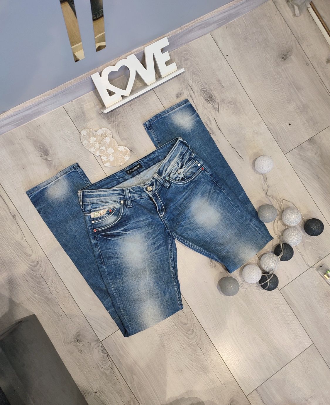 Spodnie jeansowe damskie Dolce & Gabbana