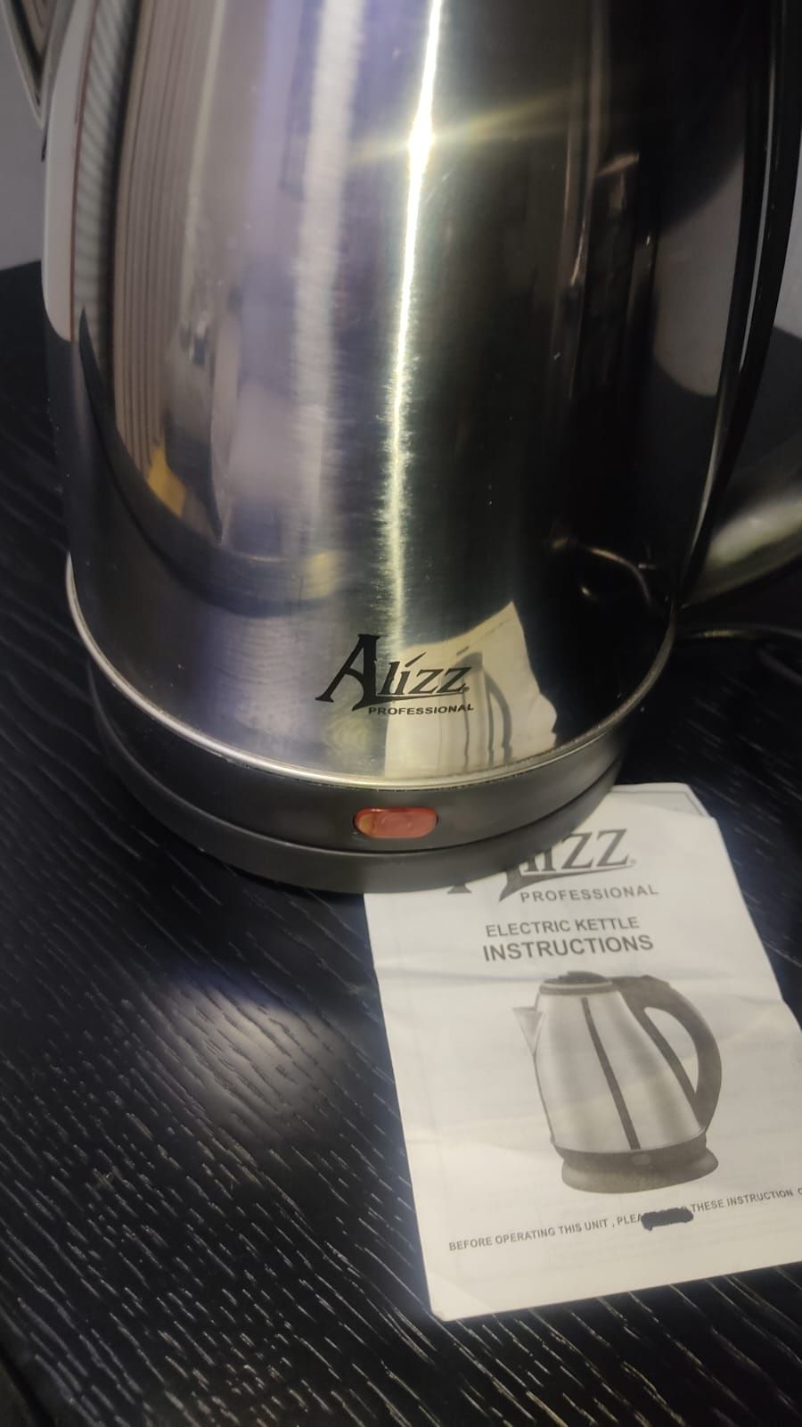 JaCafeteira elétrica , de 2L , para aquecer água em inox