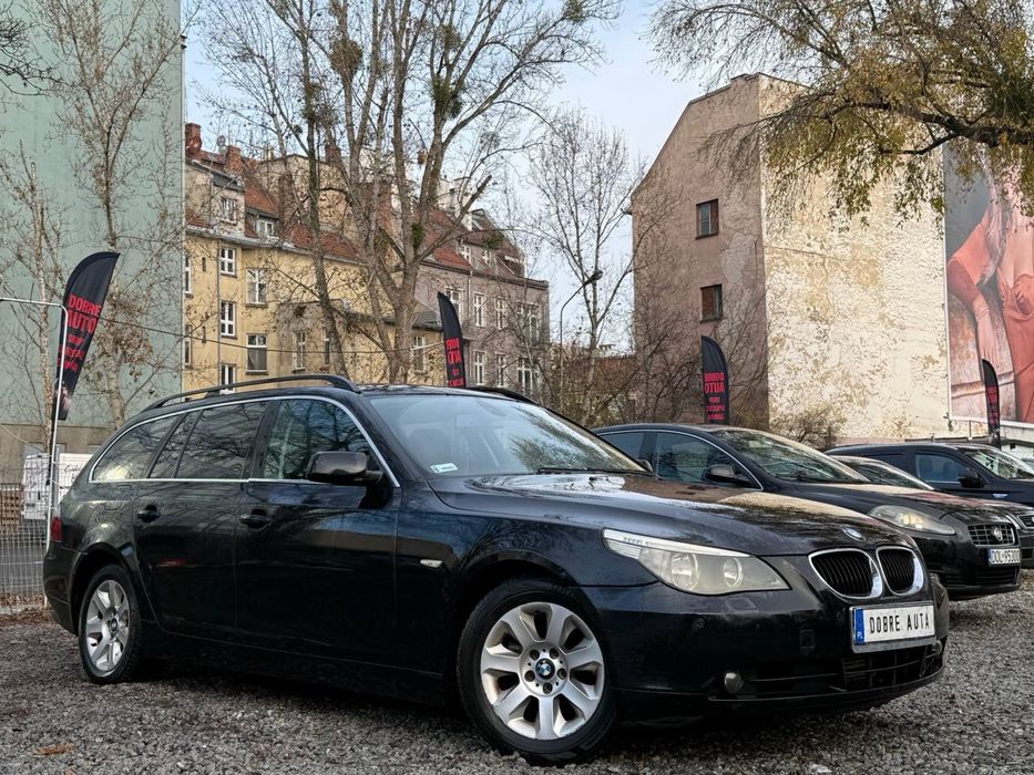 BMW E61•3.0D•Dynamiczny•Oszczędny•Swięta Otwarte•Premium klas•Zamiana