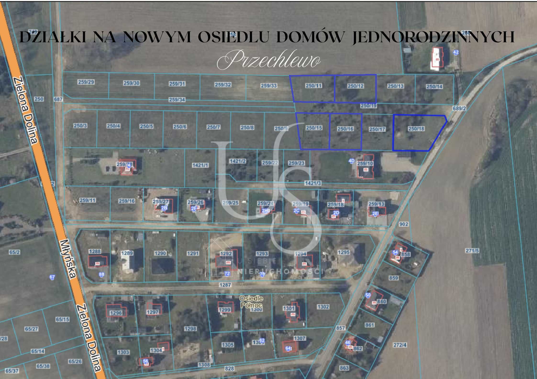 Przechlewo - działki na nowym osiedlu domów  - Inwestycja w przyszłość