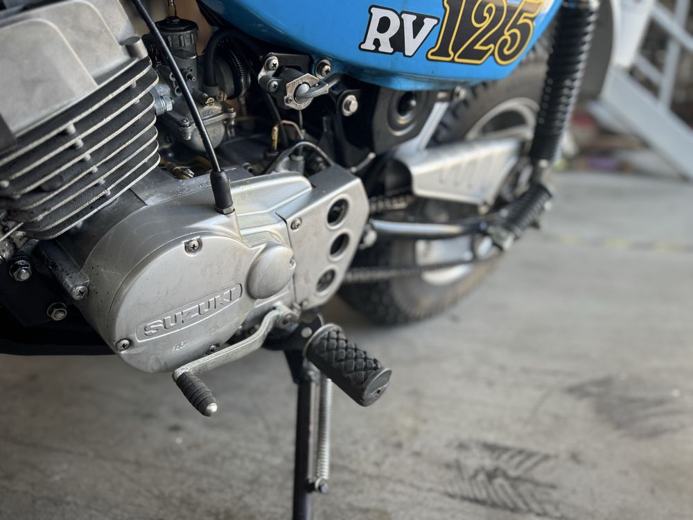 Suzuki RV 125 Restaurada de 1978