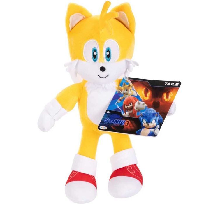 Sonic The Hedgehog Movie 3 Oryginalna Maskotka Pluszowa Tails 25cm
