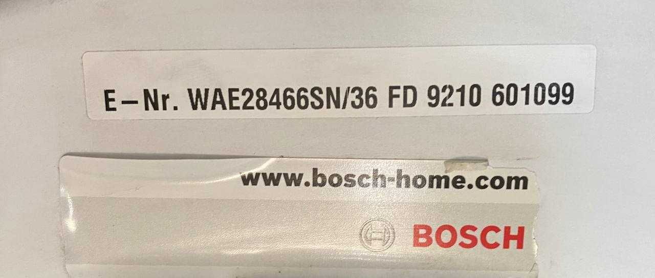 Пральна машина  Bosch WAE-28466SN-36 (7 кг) з Німеччини
