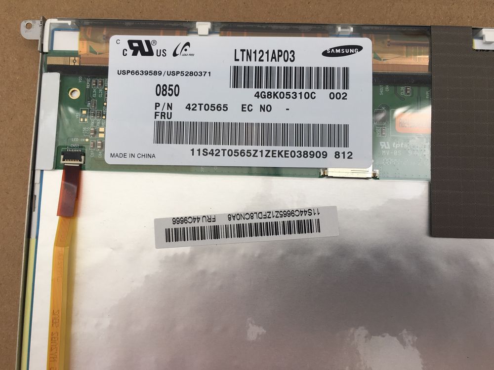 IBM Lenovo ThinkPad x200 x201 Tablet екрани