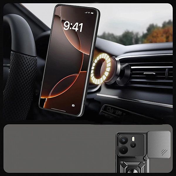 Etui Tech-Protect CamShield Pro na Xiaomi Redmi Note 14/4G / LTE - cza