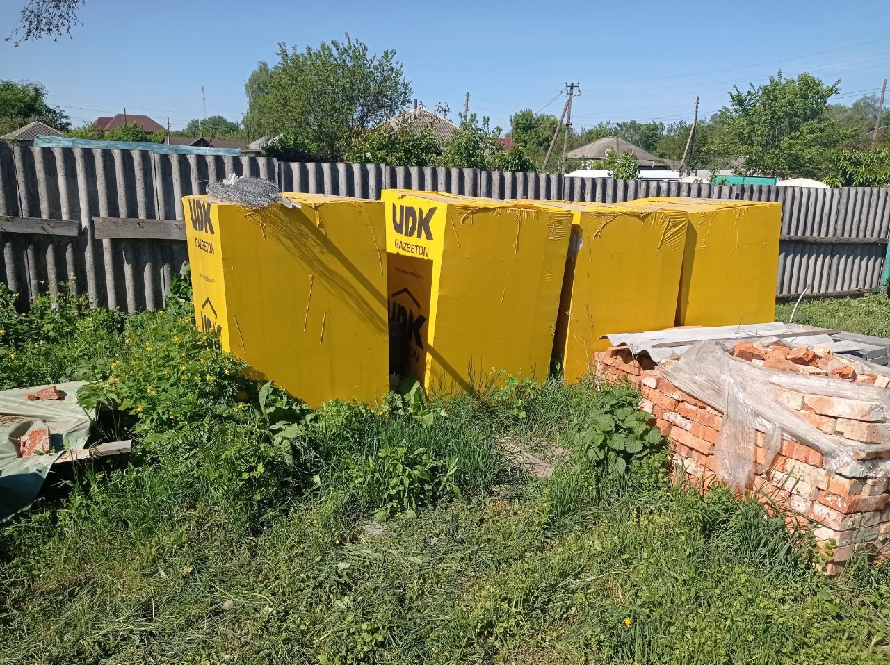 Газоблок UDK залишилось 10 палет