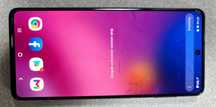 Ekran wyświetlacz LCD Samsung M51 SM-M51F/DSN  pęknięta szybka plecki