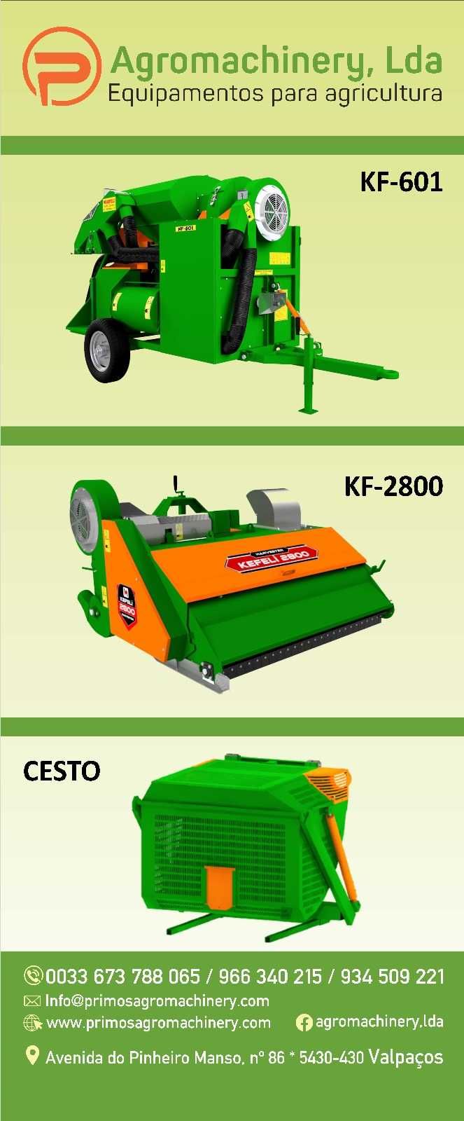 Máquina de apanhar Castanhas