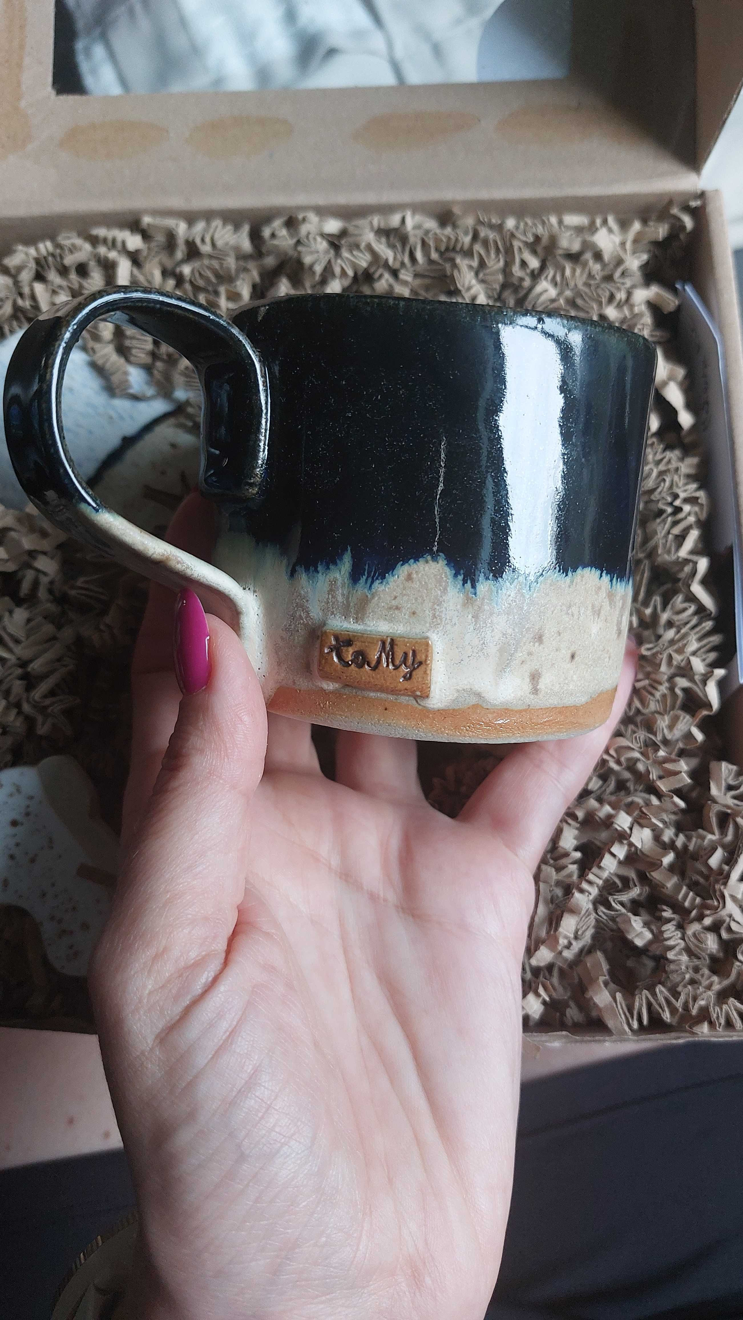 Zestaw 2 kubeczków handmade