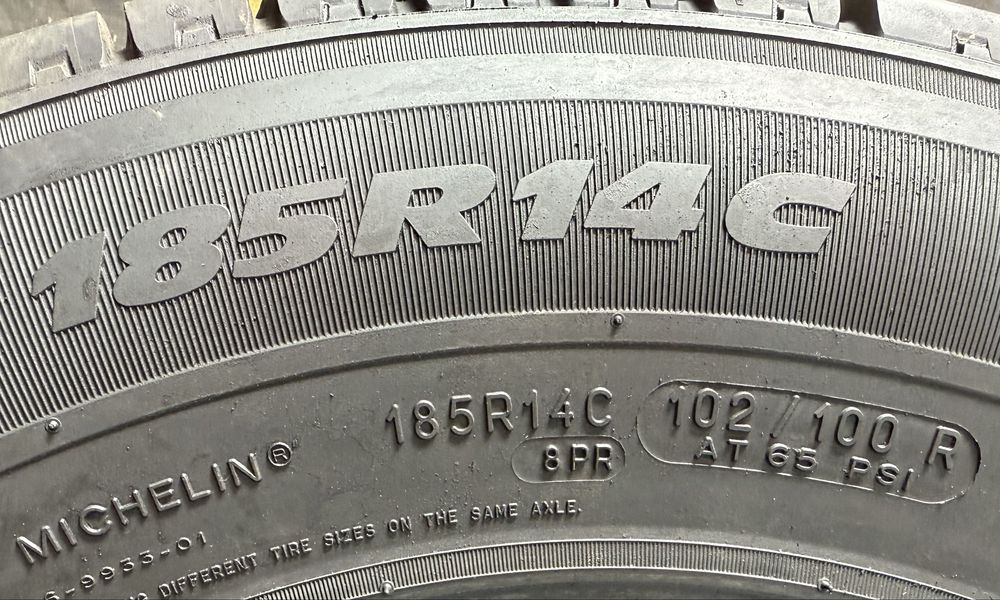 Opony 185 R 14C 102/100R Michelin Agilis