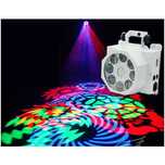 Efekt LED GOBO FLOWER SPOT 8 x 3W RGBW Cree Mix wzorów Sklep Wysyłka