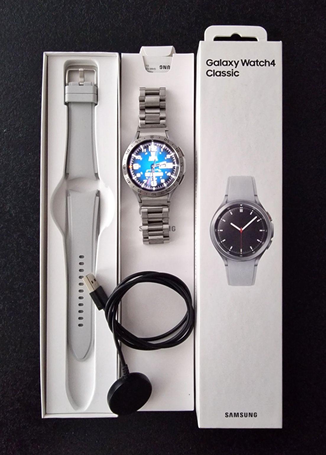 Samsung Galaxy Watch 4 Classic 46 mm LTE – Stan idealny + Gratisy!