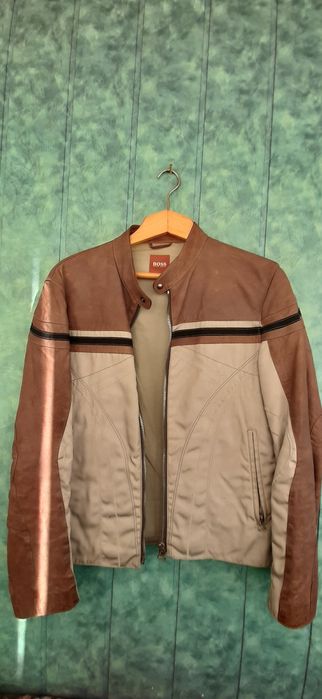 Куртка чоловіча кожана р.48