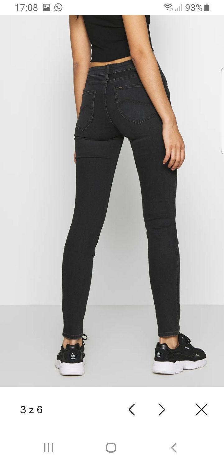 Spodnie Lee SCARLETT -Jeansy Skinny Fit