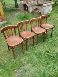 Krzesła drewniane PRL okazja
