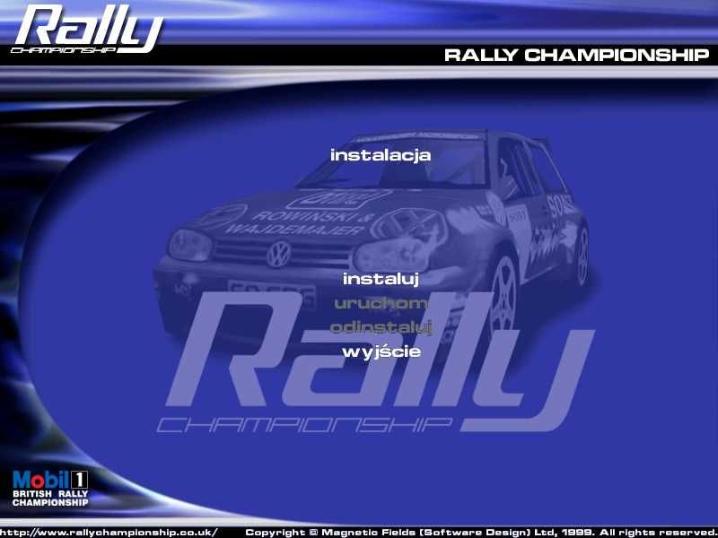 Gra PC 2000 Rally Championship UNIKAT 1999