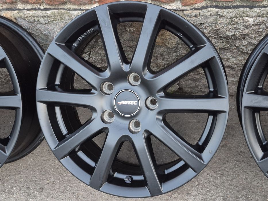 Alufelgi 16" Autec Skandic 5x112 czarne czujniki Mini BMW +Gratis