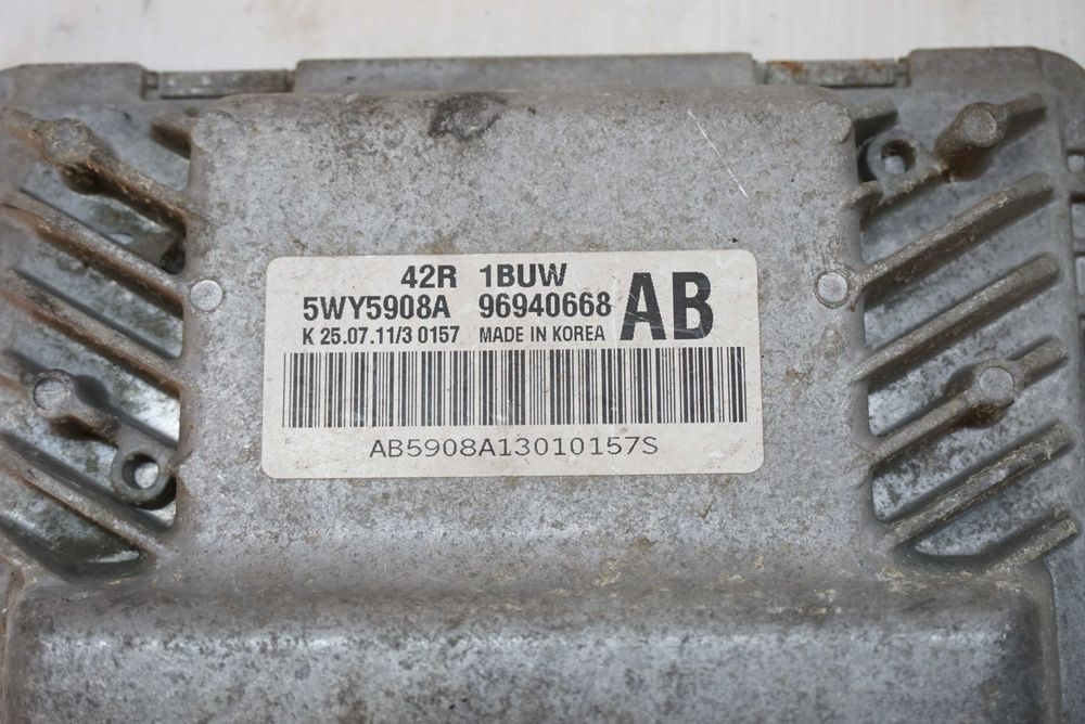 Блок управління двигуном ЕБУ (мозги) Daewoo Nexia\Део Нексія 1.6 F16D3