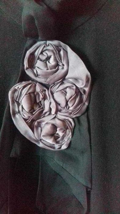 Плаття ошатне.Турецькій трикотаж,декор з шифону.р.56-58