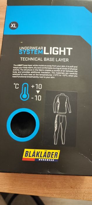 Komplet bielizna termoaktywna L/XL nowa