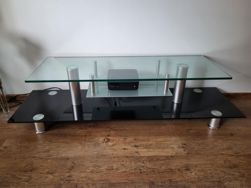 szklane RTV pod TV