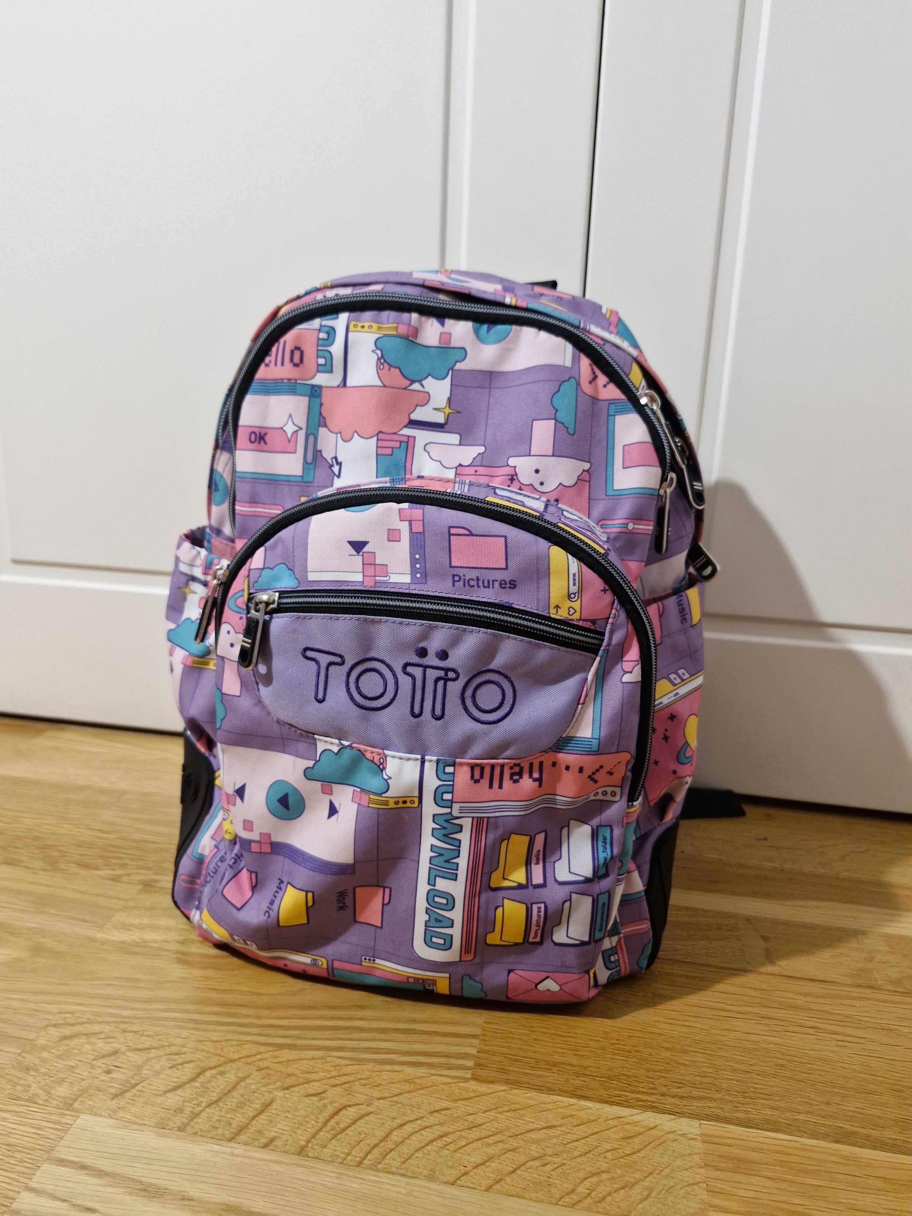 Mochila Totto 6-12 anos, Bem conservada