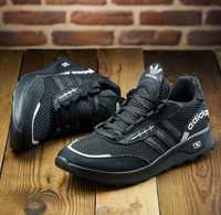 Летние кроссовки Adidas 40-45 black