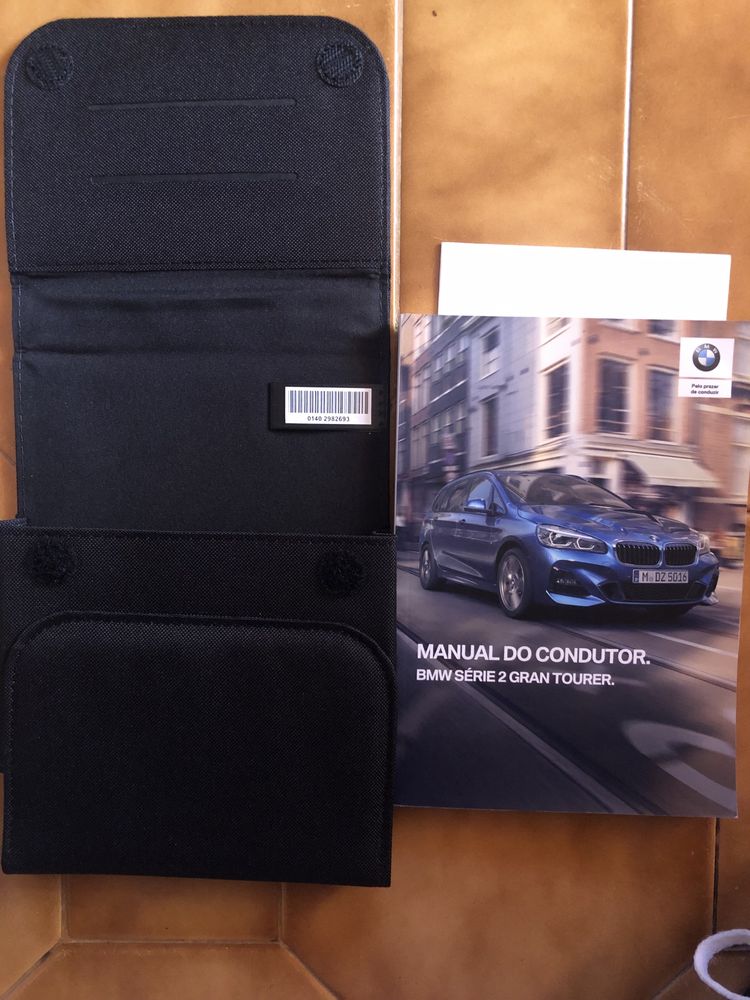 Pasta e Manual BMW Serie 2 Grand Tourer F46