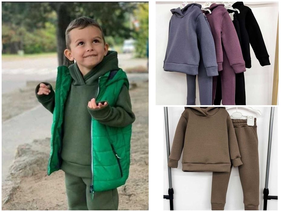 ХІТ! Теплий костюм на флісі 86-158 см спортивний костюм флис дитячий