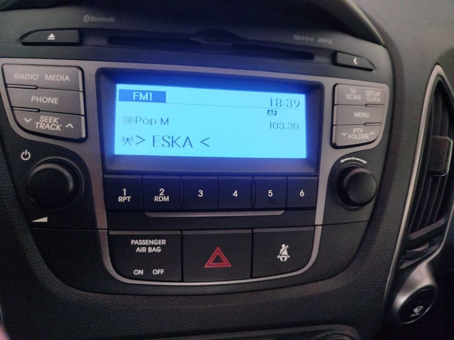 Radio MP3 Hyundai IX35  bluetooth , CD, RDS , idealny stan