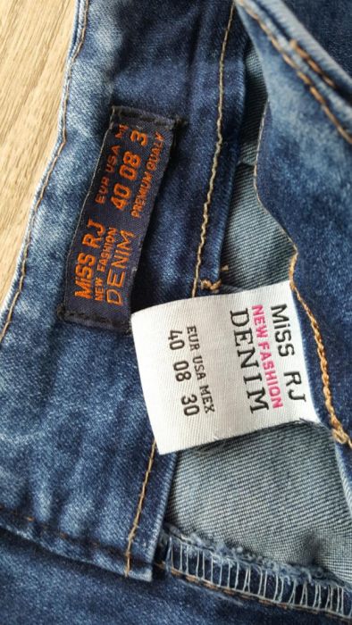 Spodnie jeans MISS RJ r.40 stan bdb