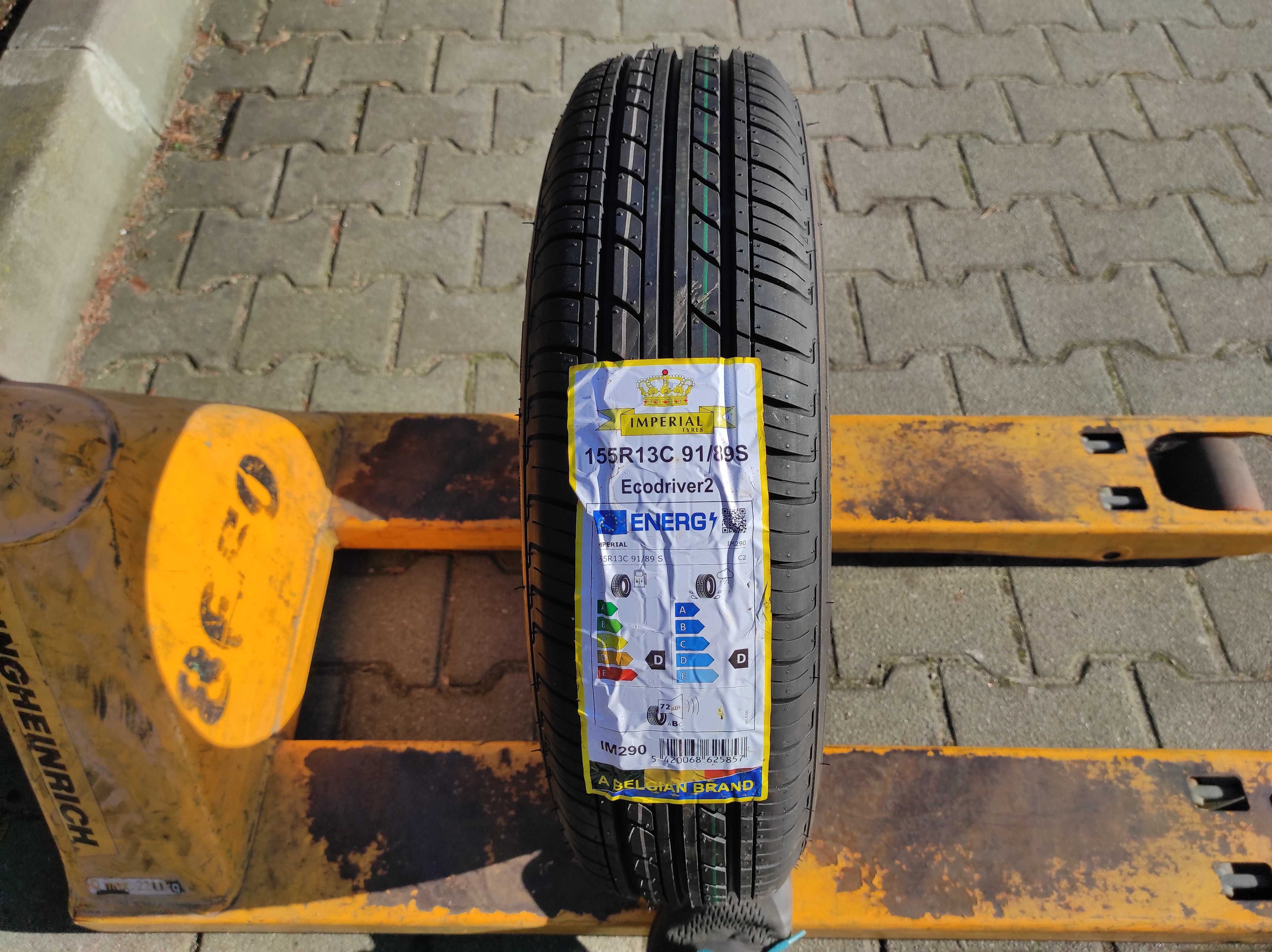 NOWA opona wzmocniona 155/80 R13C Imperial 109 do busa przyczepy