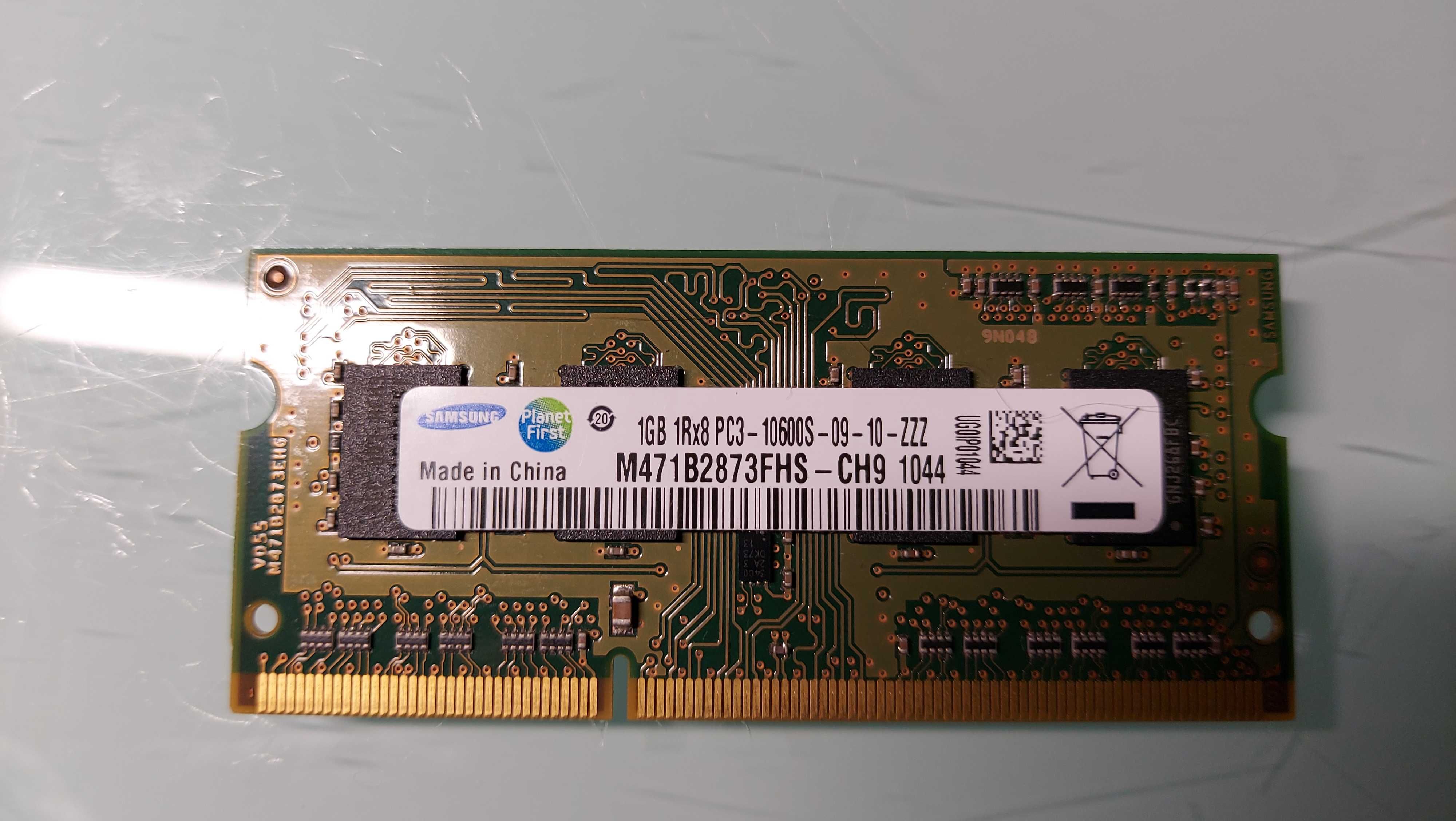 Pakiet 5 sztuk pamięci do laptopa - 2 GB DDR3 i DDR3L