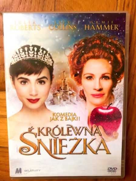 Film Królewna Śnieżka Komedia jak z bajki z J.Roberts, DVD s.idealny