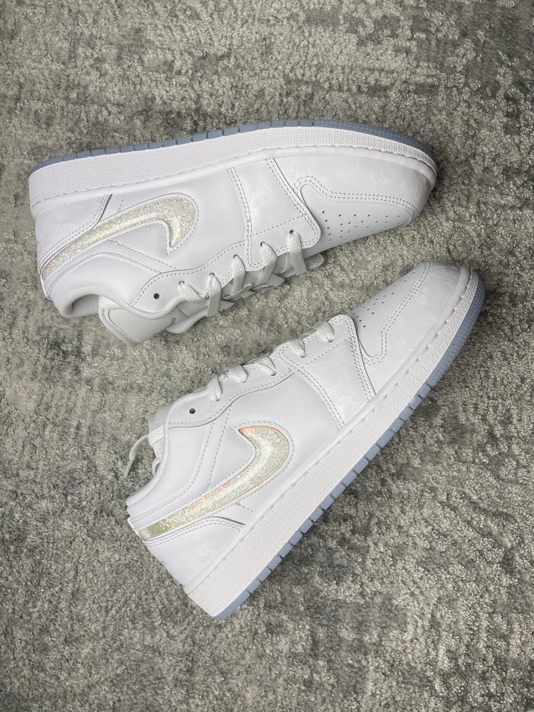 Nike Air Jordan 1 Low Ice Blue Frozen Snow 40 *NOWE*