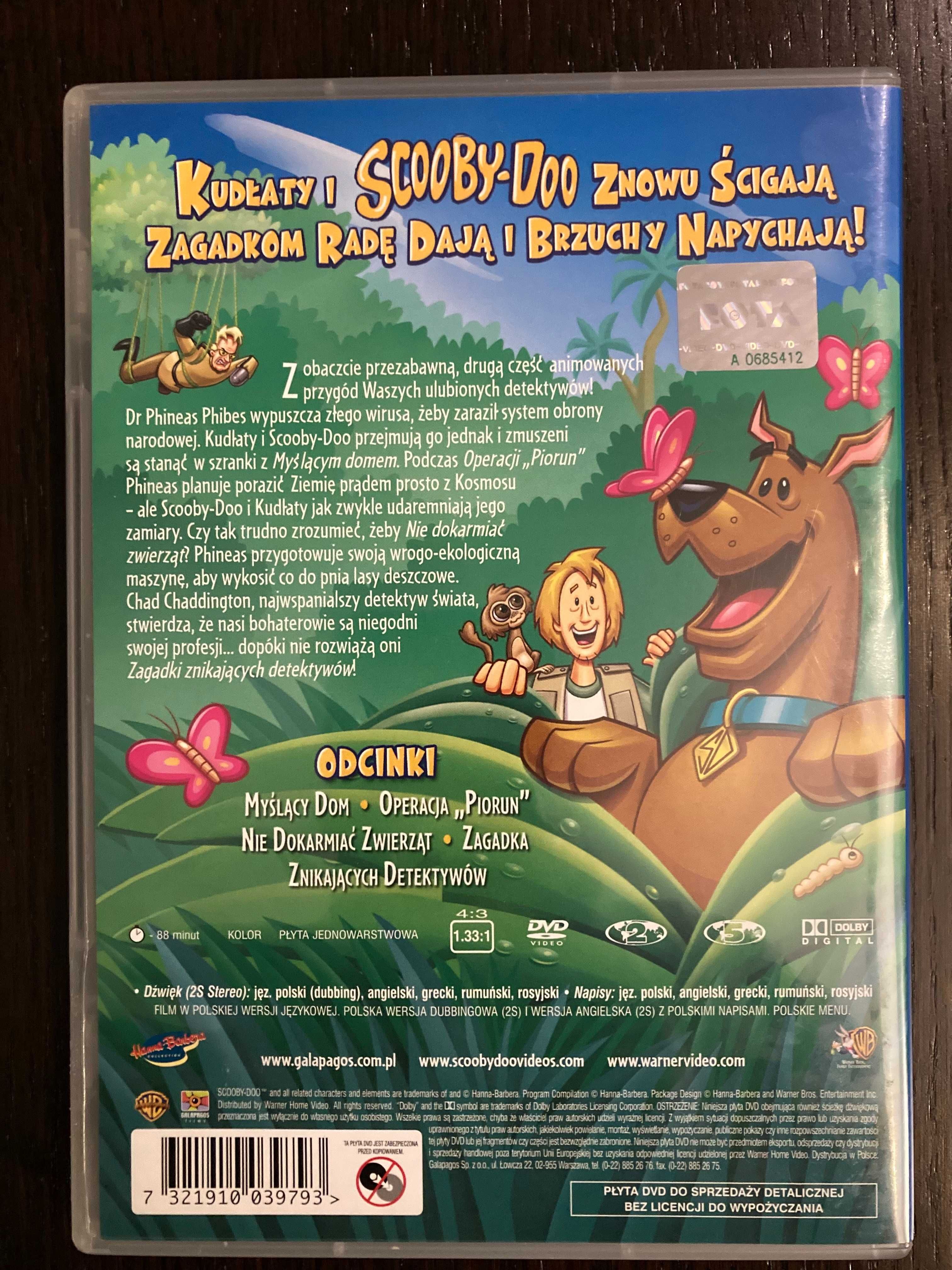 Kudłaty i Scooby Doo na tropie ! Część 2. DVD