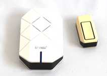 Campainha GSC sem fios com sensor tátil de 100 m