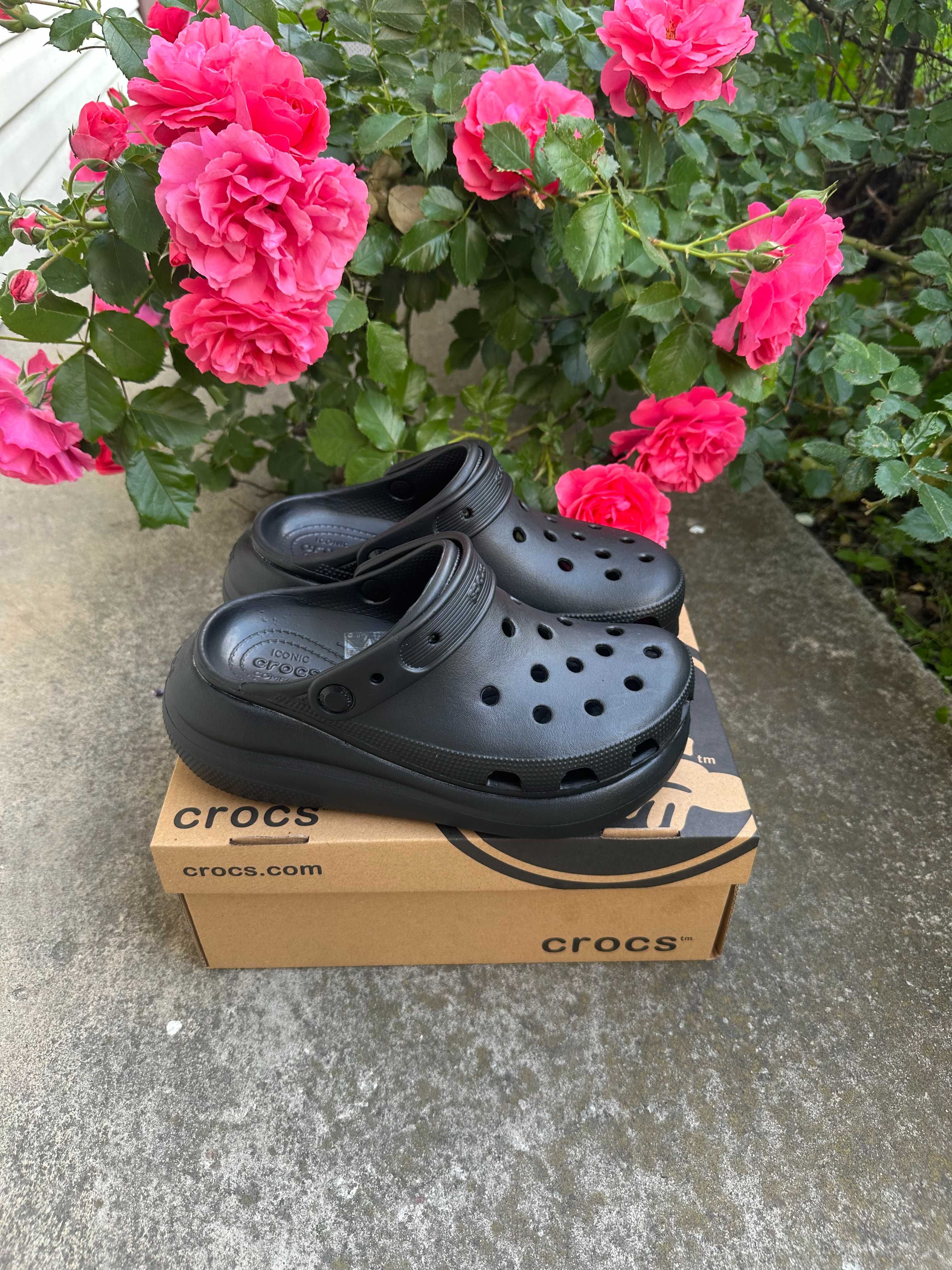 Тапки Crocs Crush шлепанцы кроксы