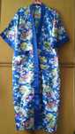 Eleganckie nowe satynowe kimono/peniuar H.D.L.D Natural Selection XXL