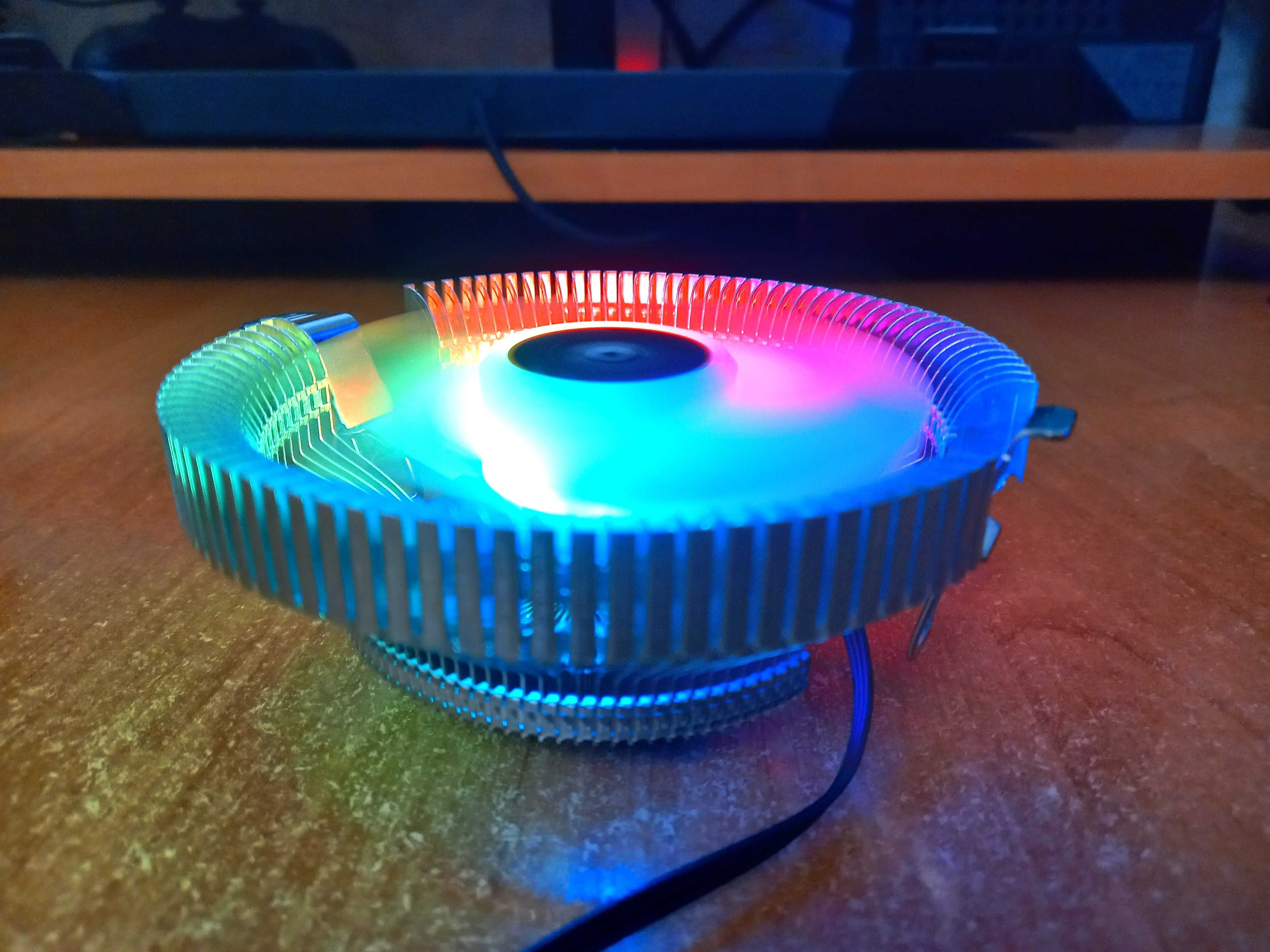 Кулер башта, RGB-вентилятор 120мм, 4 теплотрубки, до 150Вт, Intel/AMD