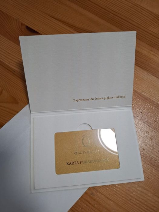 Karta podarunkowa perfumerii Quality Missala