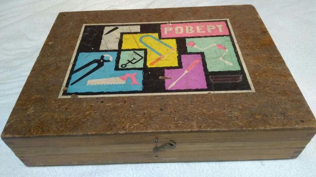 Pudełko na narzędzia ROWERT z lat 50-60tych DDR unikat!