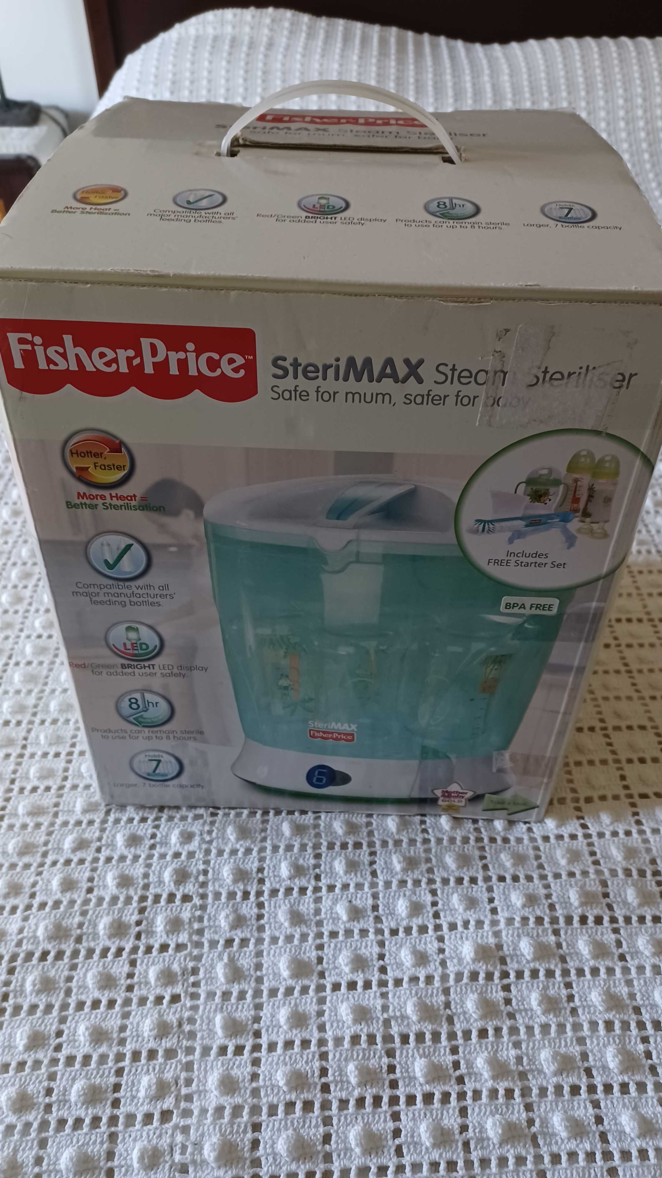 Esterilizador de biberoes e chupetas, Fisher Price