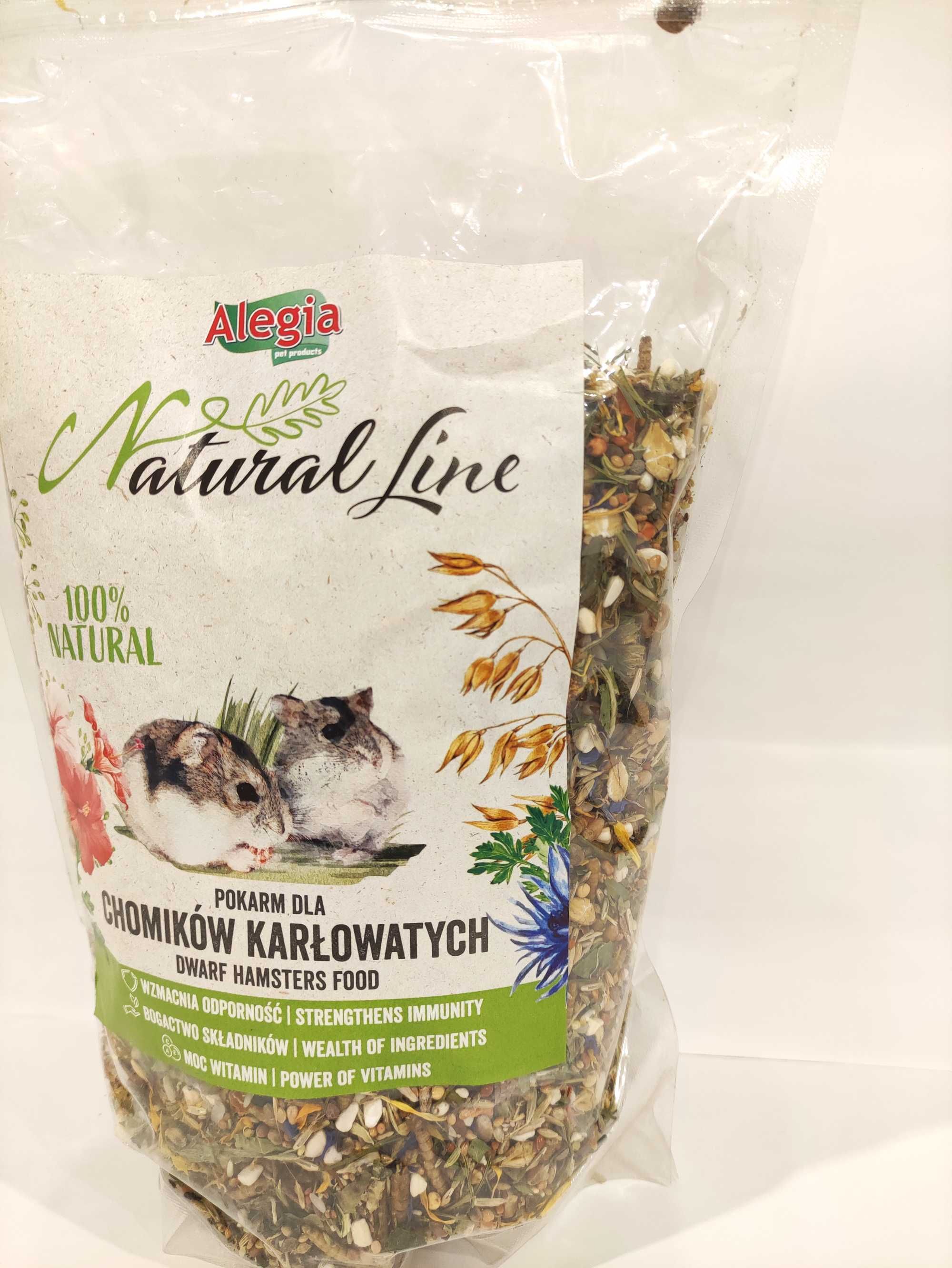 Alegia Natural Line karma chomik Karłowaty 900g